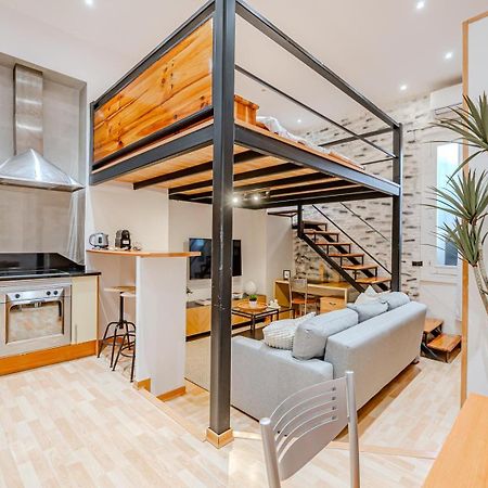 Increible Loft A 5 Min Del Retiro & Wizink Apartment Madrid Bagian luar foto