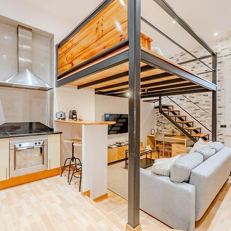 Increible Loft A 5 Min Del Retiro & Wizink Apartment Madrid Bagian luar foto