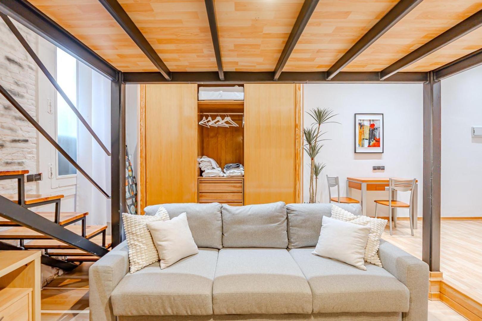 Increible Loft A 5 Min Del Retiro & Wizink Apartment Madrid Bagian luar foto