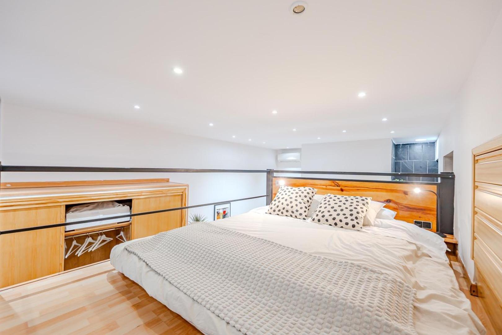 Increible Loft A 5 Min Del Retiro & Wizink Apartment Madrid Bagian luar foto