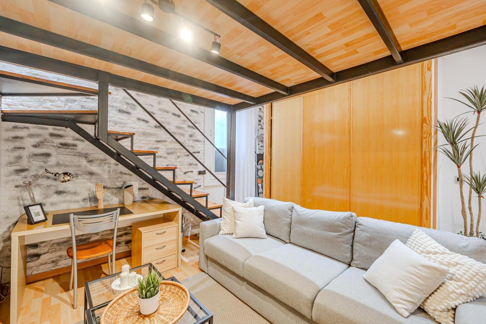 Increible Loft A 5 Min Del Retiro & Wizink Apartment Madrid Bagian luar foto
