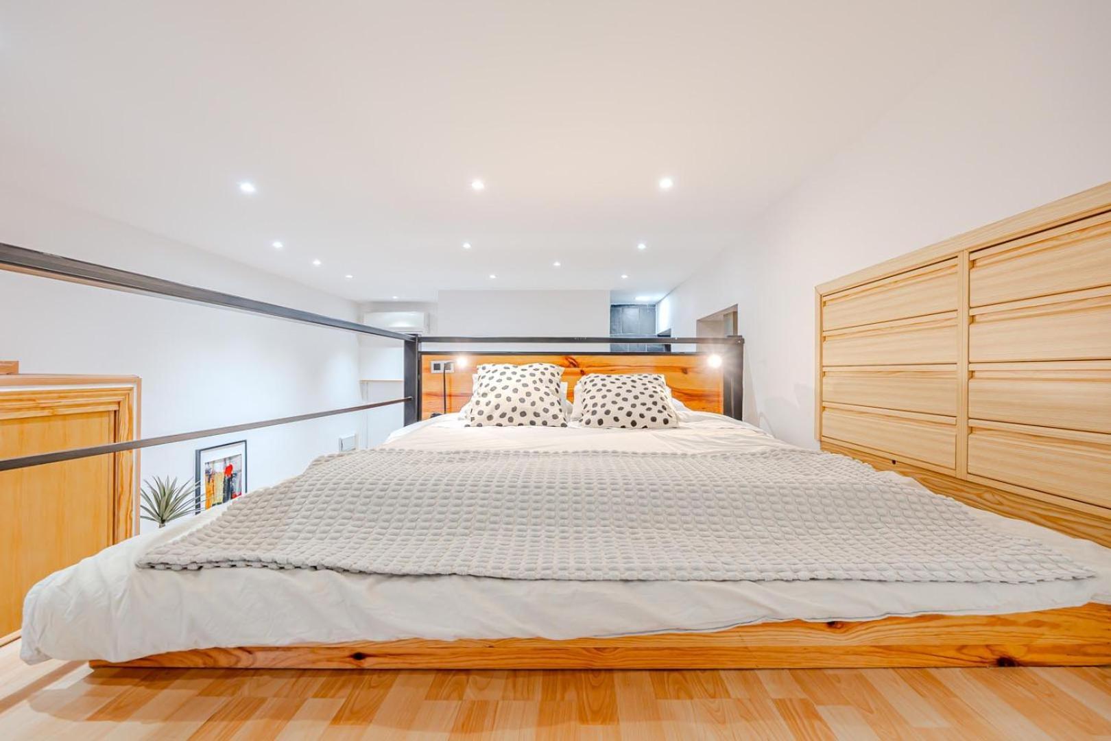 Increible Loft A 5 Min Del Retiro & Wizink Apartment Madrid Bagian luar foto