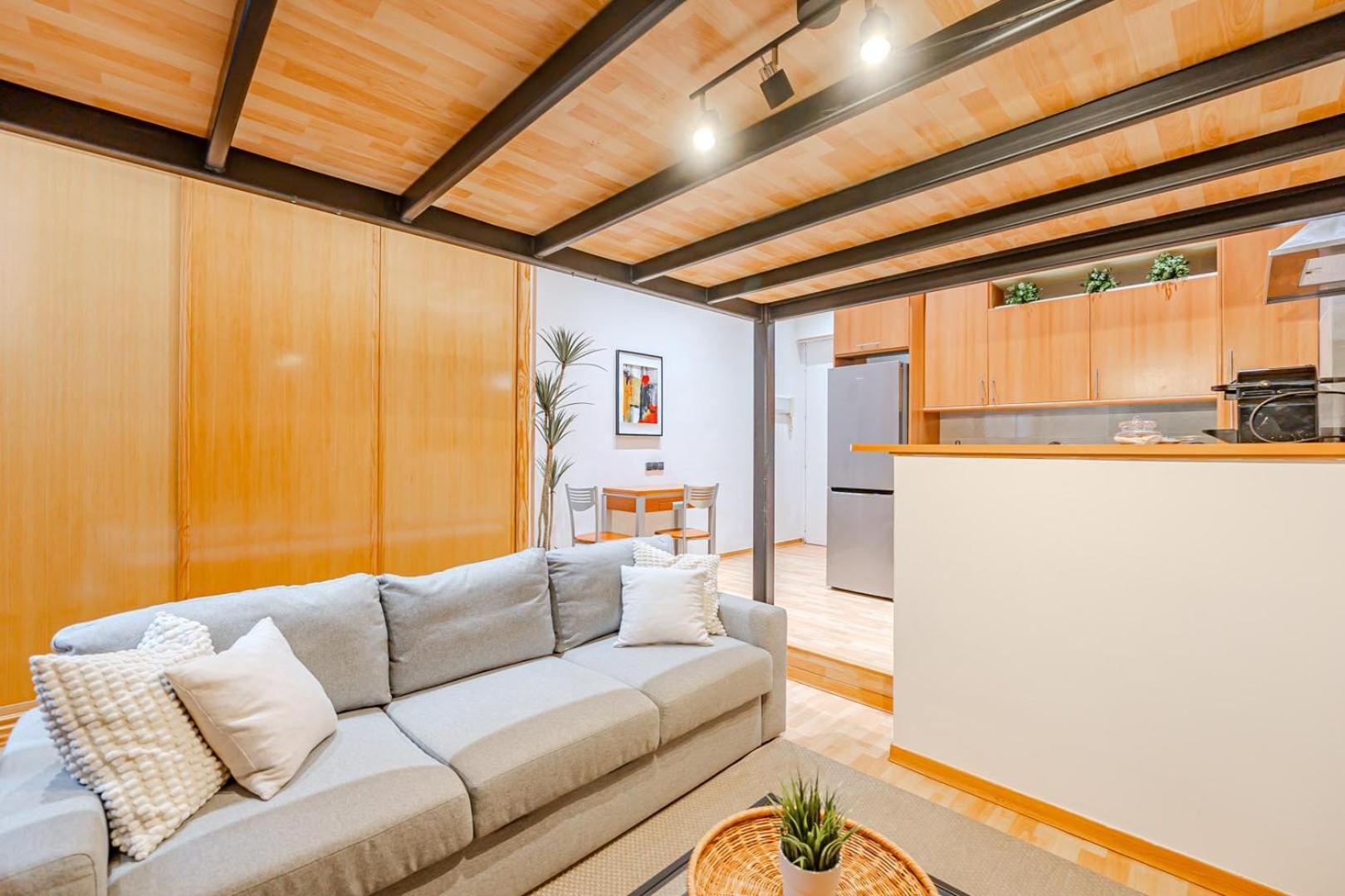 Increible Loft A 5 Min Del Retiro & Wizink Apartment Madrid Bagian luar foto