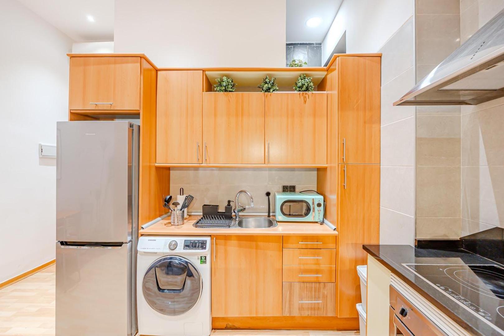 Increible Loft A 5 Min Del Retiro & Wizink Apartment Madrid Bagian luar foto